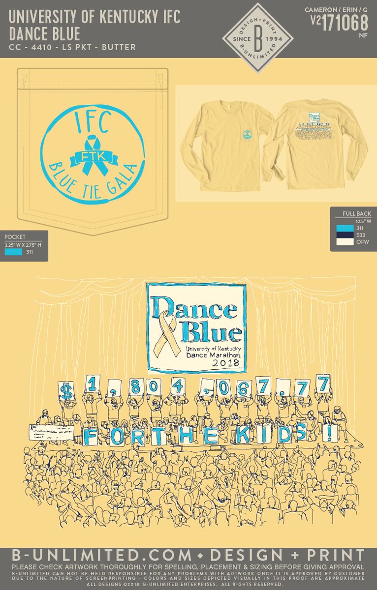 Kentucky IFC is also giving out one free Blue Tie Gala Shirt! Retweet and follow to be considered!