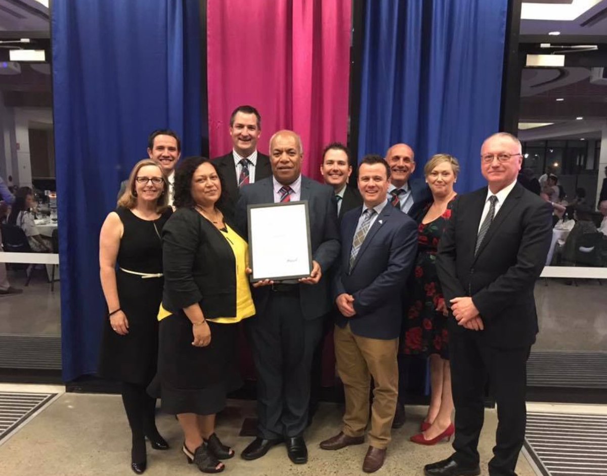 Congratulations <a href="/SakaraiaVuki/">Sakaraia Vuki</a> on receiving the award for Outstanding Contribution to Marist Education in Australia and Fiji! <a href="/ThelmaVuki/">Thelma Vuki</a> <a href="/parramarist/">Parramatta Marist</a> 
@FijiPM <a href="/WeMarists/">Marist Association</a> 
<a href="/mobfiji/">Marist Old Boys Fiji</a> @georgettedalla <a href="/Dan_Lynch1/">Daniel Lynch</a>