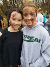 SkramstadEP's tweet photo. Actors and athletes look forward to this every year!  It's our annual Zombie Run with the Drama Club and Cross Country team!!  #EPCMS #WeInspireEACH #EPS272 #ThespianSociety https://t.co/lj0pIcjZX9