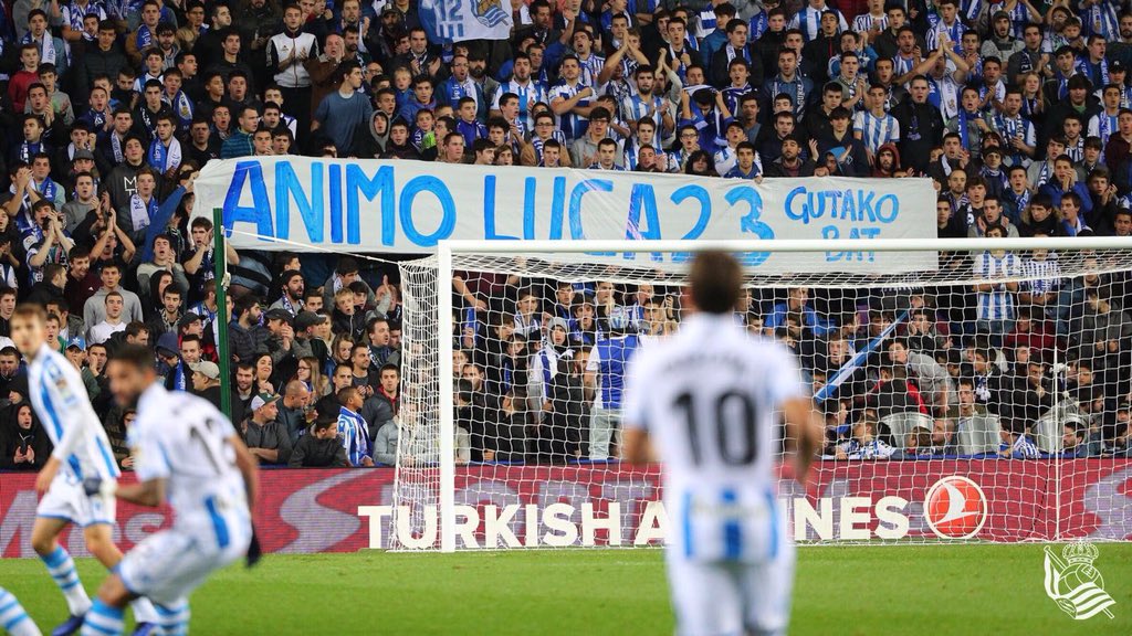 RealSociedad's tweet photo. E T X E A N 🤗
#AnimoLuca #RealSociedad https://t.co/iCnX1ehJw3