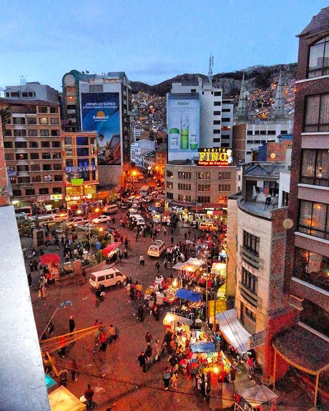 UntappedTravel's tweet photo. Everyday chaos in downtown La Paz.

#evening#traffic #adventure #citylife #traveltheworld #nightlife #chaos #travelphotography #southamerica #lapaz #bolivia #downtown #adventuretravel #explore #backpacking #backpackers #untappedtravel https://t.co/BPIBHClgz4 https://t.co/dlFBzKrE52