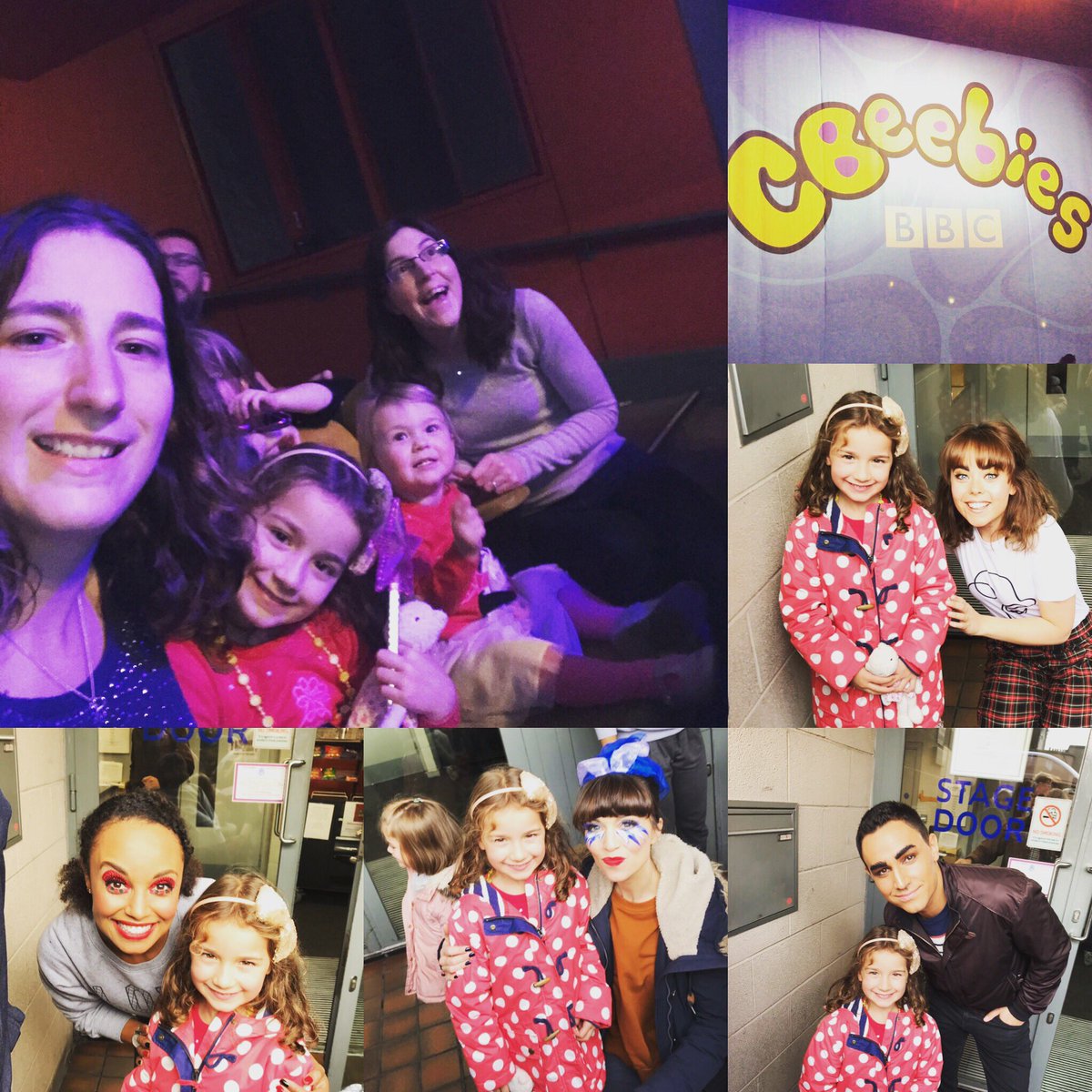 Spectacular show! Thanks @CBeebiesHQ and special thanks to @ringlet_gem @ben_cajee  @rebecca7keatley and @EviePickerill for saying hi during your lunch break afterwards 😊 #CBeebiesPanto #CBeebiesThumbelina #CBeebiesChristmasShow