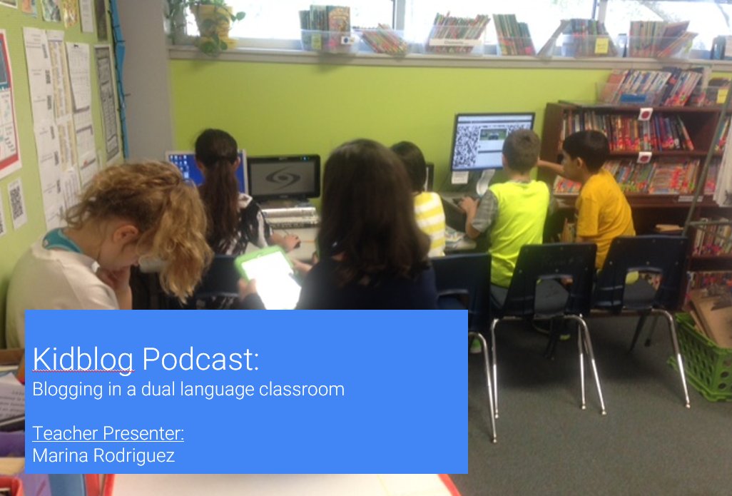 mrodz308's tweet image. Blogging in a dual language classroom @Kidblog kidblog.org/home/kidblog-p… #HourofBlog #Kidblog #KidblogTeacher #CSISDchat