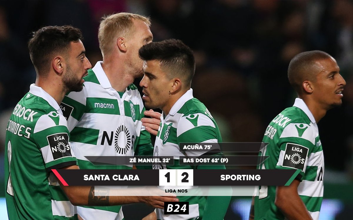 Sporting vence no primeiro jogo pós-Peseiro.