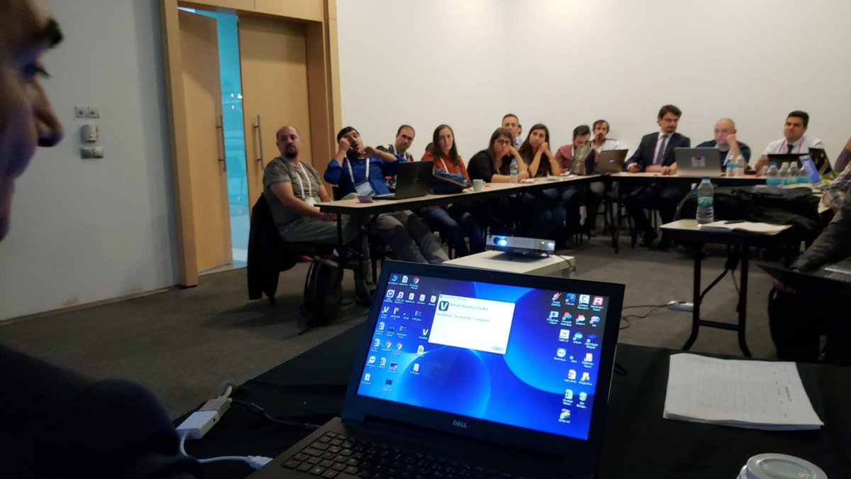 cogmation's tweet image. We are at FATİH ETZ 2018! 
FATİH ETZ 2018&apos;de A8 Numaralı standındayız. Bizi ziyaret ederek sanal robotların (VRT) öğrenme şeklinizi nasıl çalıştığını öğrenebilirsiniz.
--
#VRT #VirtualRoboticsToolkit #STEM #Coding #Programming #EdTech #K12 #Turkey #LEGO #MINDSTORMS