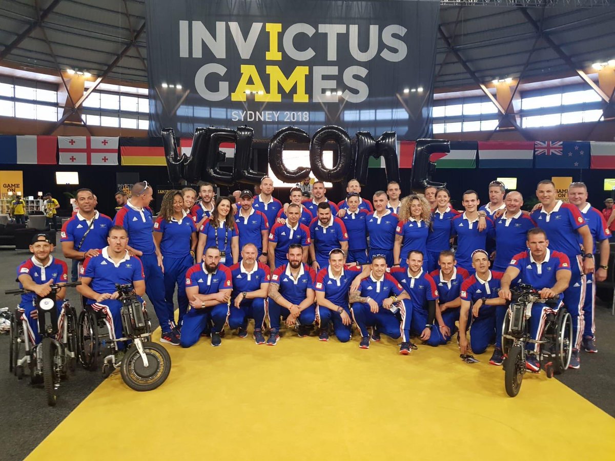 Retour sur les @InvictusSydney 2018 et la magnifique moisson de 33 médailles de nos #blessésdeguerre dont 14 en or 🥇

Une fois encore ils méritent tous nos compliments et forcent l’admiration !