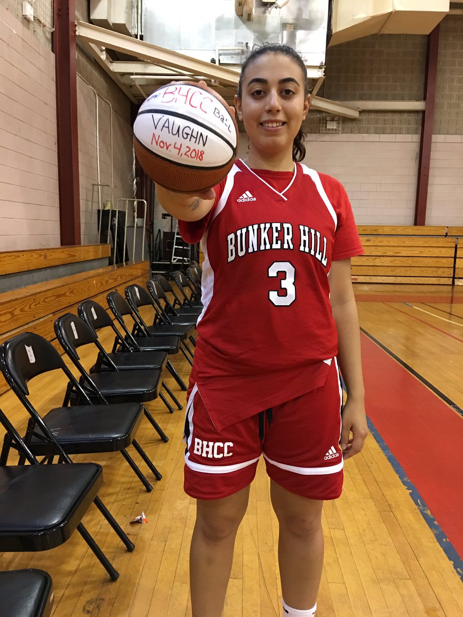 Player of the game today is Lila Nieves. Played with greater confidence on offense today allowing her to score 14pts in a 57-29 win @VaughnCollege