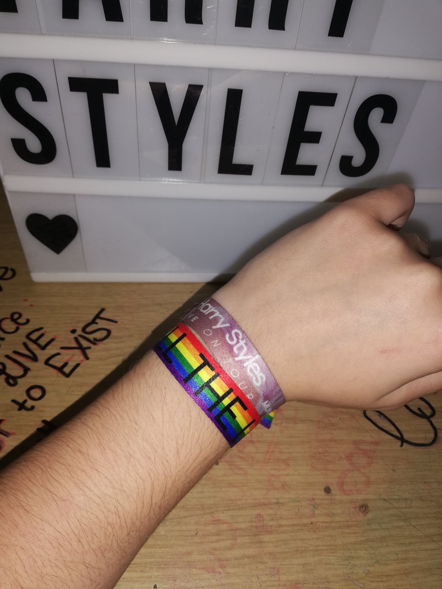 Harry styles deals wristband