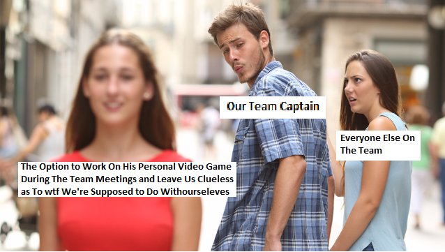 rogueoneftc's tweet image. Our team meetings in a nutshell