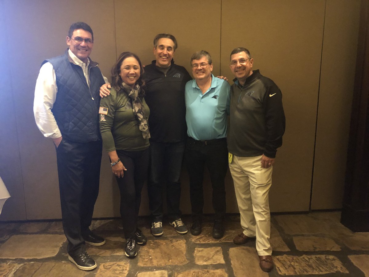 With all of the college roommates including @RiverboatRonHC after a great win by the <a href="/Panthers/">Carolina Panthers</a>!  Go Panthers and Go Bears! <a href="/CalFootball/">Cal Football</a>