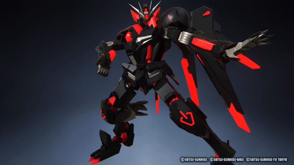 The_Kuro_Otaku's tweet photo. Sol Crinale Gundam
Based off of the Soldat Crinale from #RidgeRacer.
#PS4share #GundamBreaker3 #CustomGundamBuild https://t.co/4XhOmA229C