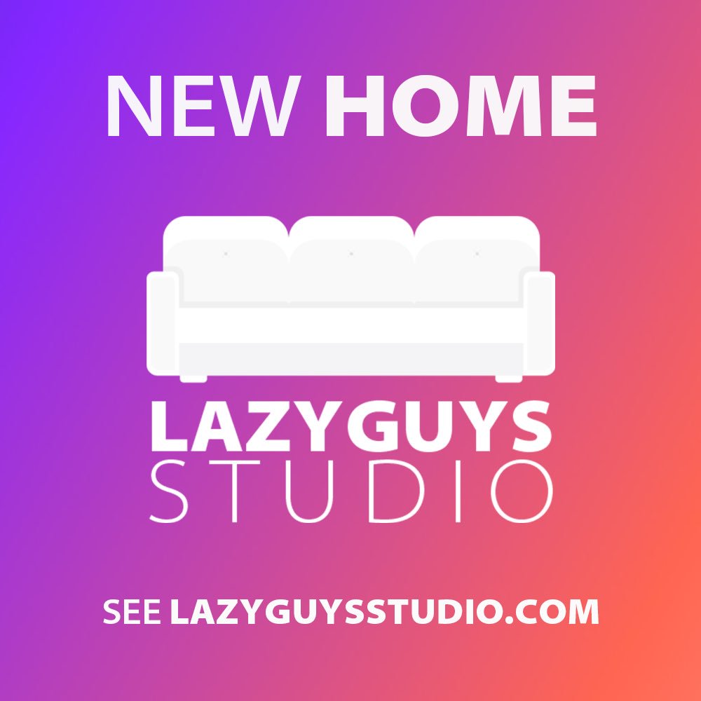 It finally came, our new Home Website 🎉 There's something more too 🤫 See lazyguysstudio.com