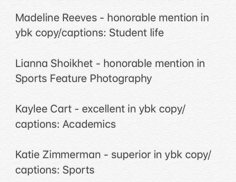 MrsChushuk's tweet photo. We had so much fun touring Chicago, but we also learned a lot and are bringing home some hardware. Congrats to the following on placing in the @nhsjc Chicago write-off competition! #yerdstakechicago https://t.co/NnMICKAipx