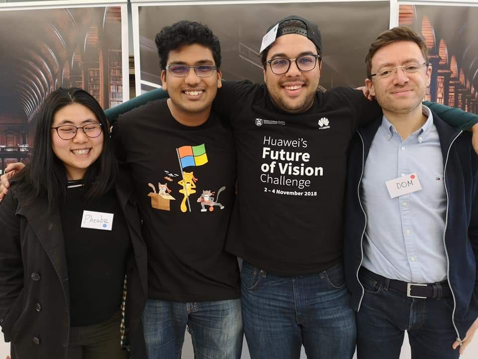 VieBeee's tweet photo. Got a Runner-up prize in the 42-hour computer vision on-spot challenge #HuaweiFOV thanks to @ageitgy's fantastic face recognition model. https://t.co/4cM7f587Ne