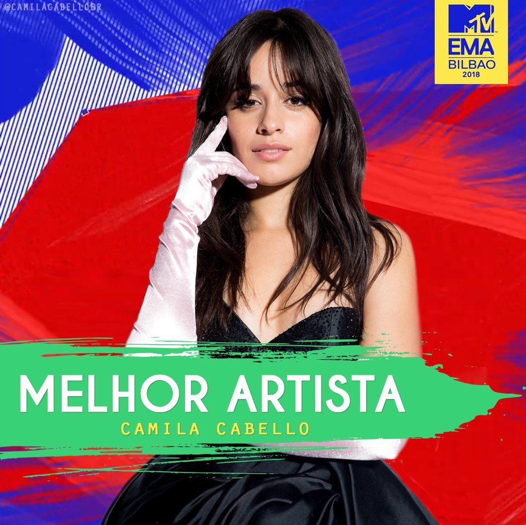 CamilaCabelloBR's tweet photo. 04.11 | Camila ganhou em 4 categorias das 6 em que concorria no #MTVEMA. Parabéns, @Camila_Cabello! 🎉 #CamilaOnEMAs

• Melhor Artista dos Estados Unidos
• Melhor Canção — “Havana” 
• Melhor Artista 
• Melhor Vídeo — “Havana” https://t.co/IzetWrUYTm