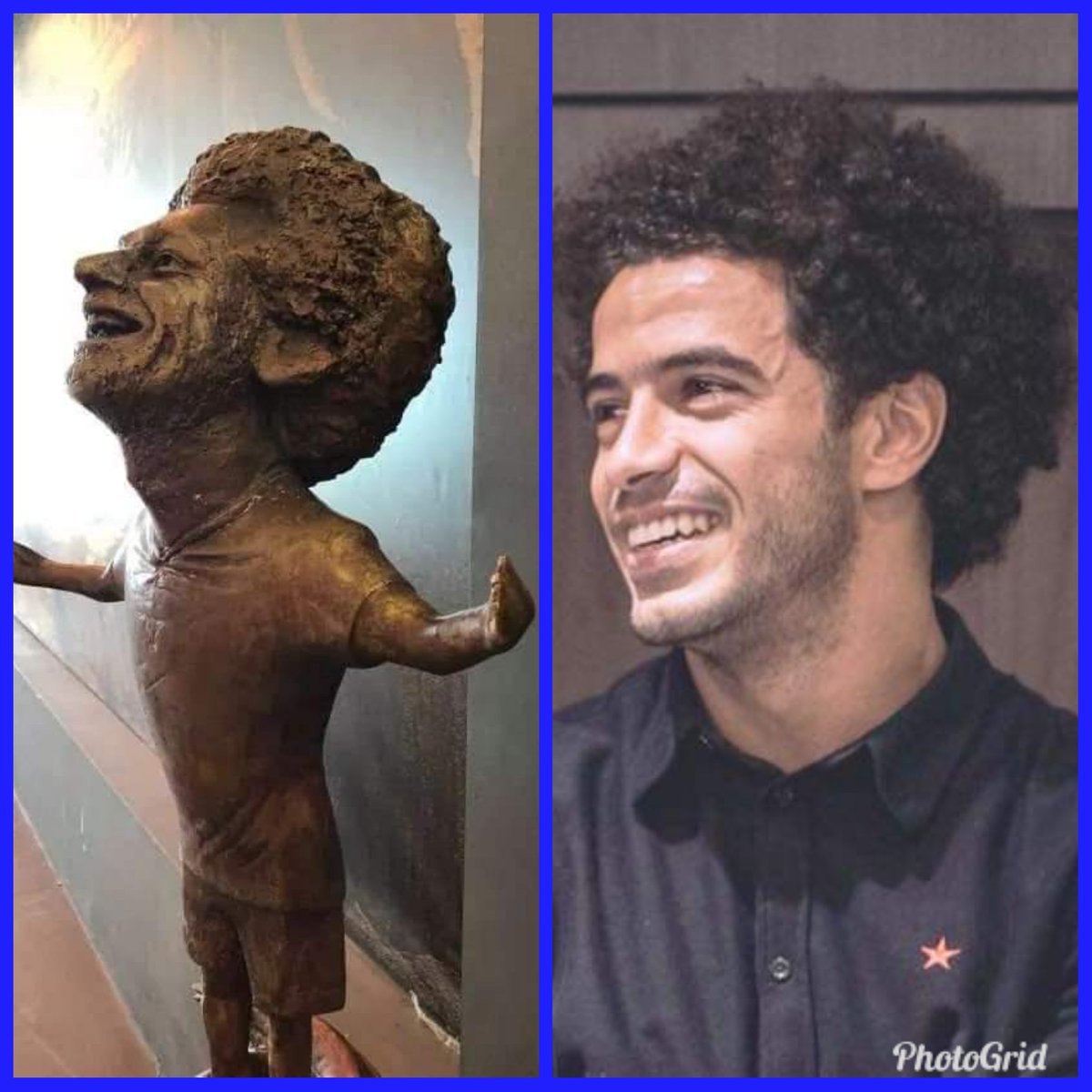 doaafarook's tweet photo. قلشت منهم وعملوا تمثال عمر جابر مش محمد صلاح 😅 https://t.co/VIiZi6dskq