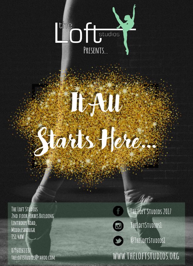 nadia_elmo's tweet photo. Presenting our very first show “It All Starts Here” Friday 30th November and Saturday 1st December at Macmillan Academy. Tickets now on sale!!! We would love you to come and support the wonderful students at The Loft Studios. Please message for tickets  👏🏼💚👯‍♀️ https://t.co/P20sfWwp1g
