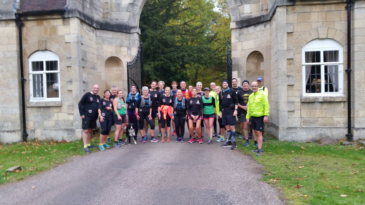 WorksopHM's tweet image. As we are so busy on race day &amp;amp; can't take part in the WHM @worksopharriers and some of our wonderful volunteers ran the 'Not the Worksop Half Marathon' today. A slightly different route avoided the busy roads, but we still enjoyed the lovely autumn colours in @NTClumberPark  😃
