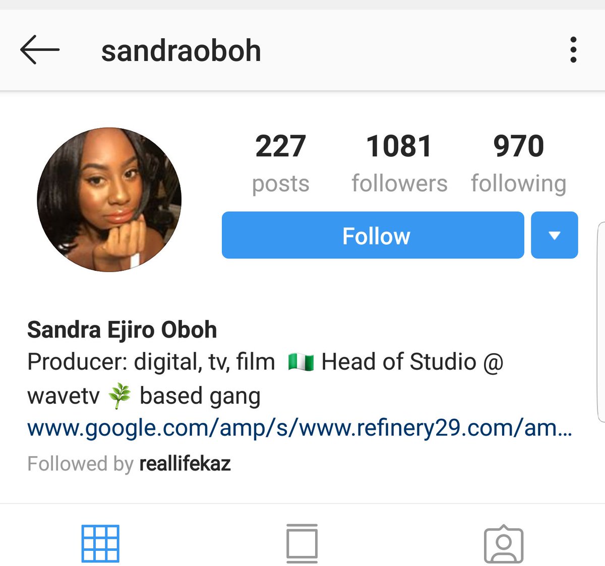 Sandra Eijro ObohIG: sandraobohEntertainmentProducerHead of Studio at WaveTV