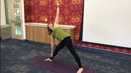 Basic poses are taught and practiced. Poses are accessible to those with and without experience. bit.ly/2Jy3C8S Join us for the November session of "Intro to Yoga"!