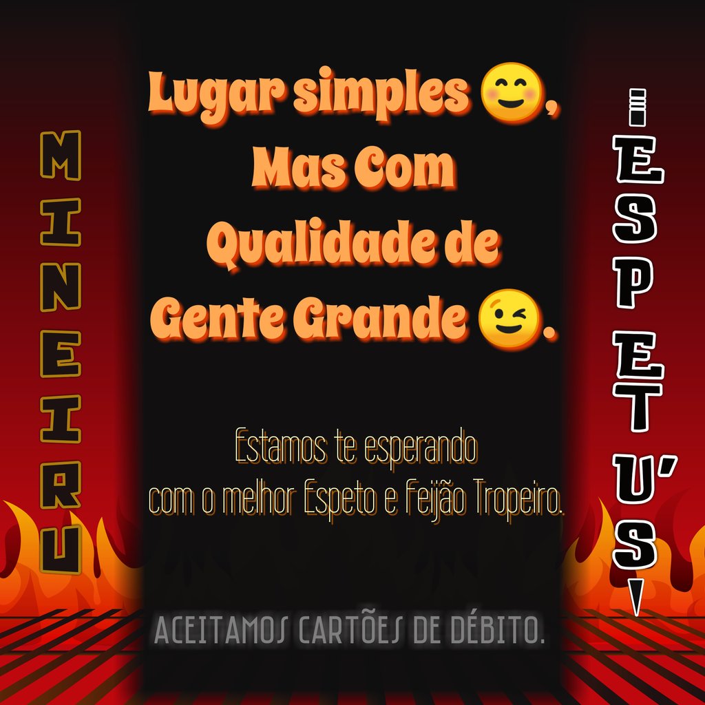 MineiruEspetus's tweet photo. # Venham saborear o que tem de melhor em Espetinhos e Jantinha com Feijão Tropeiro Mineiro.

#MineiruEspetus #PontaPora #Kafta #KaftaRecheada #FranBacon #Alcatra #AlcatraComBacon #Coraçãozinho #LinguiçaToscana #QueijoCoalho #FiléDeFrango #FeijãoTropeiro #Espetinho #Jantinha 🍢 https://t.co/H3A6il8LyR