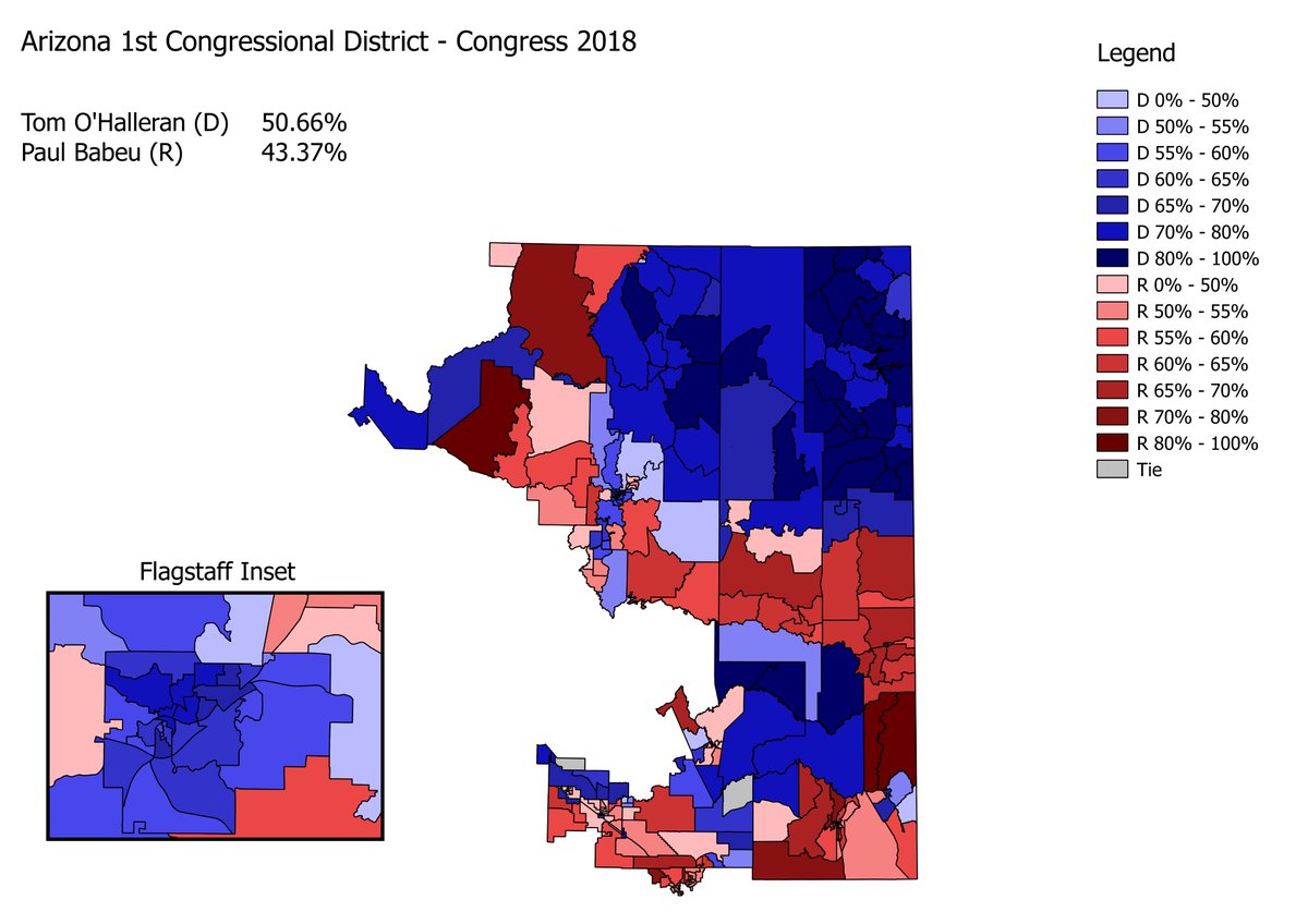 Arizona Congressional District Map Current