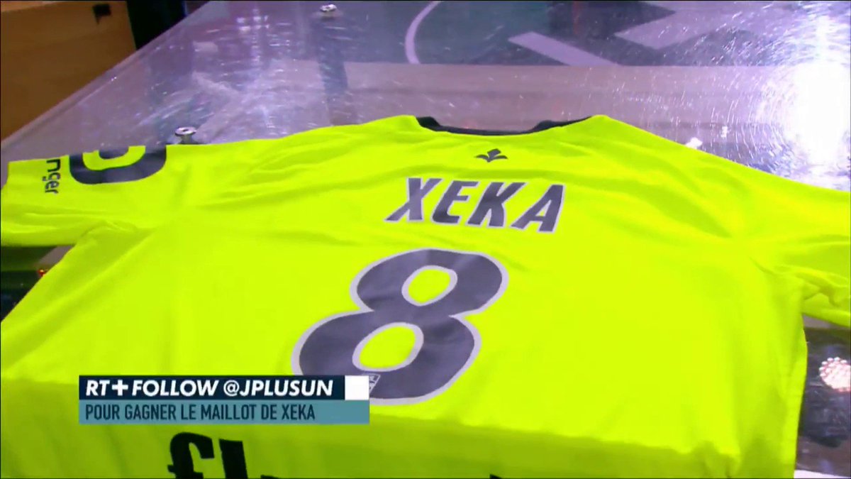 #Jplus1 
RT + Follow @jplusun pour gagner le maillot de Xeka porté lors de #PSGLOSC ! 🎁