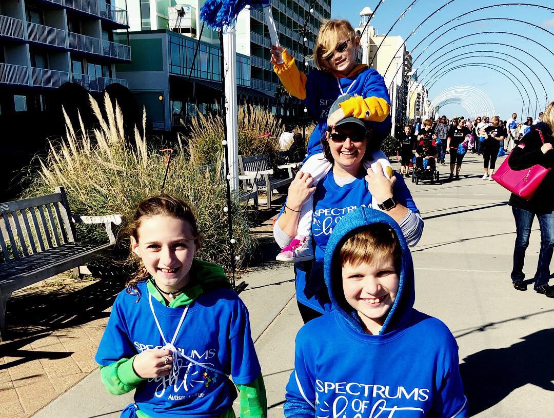 SEdwardsGOL's tweet photo. Amazing day with amazing people. #autismwalk #autismspeaks #areyoulistening #differentnotless #myworld #hesmyhero #hesmyWHY #thisisourlife #spectrumsoflight #ihavethebestfriends #acceptance https://t.co/ISXvjzGEOb