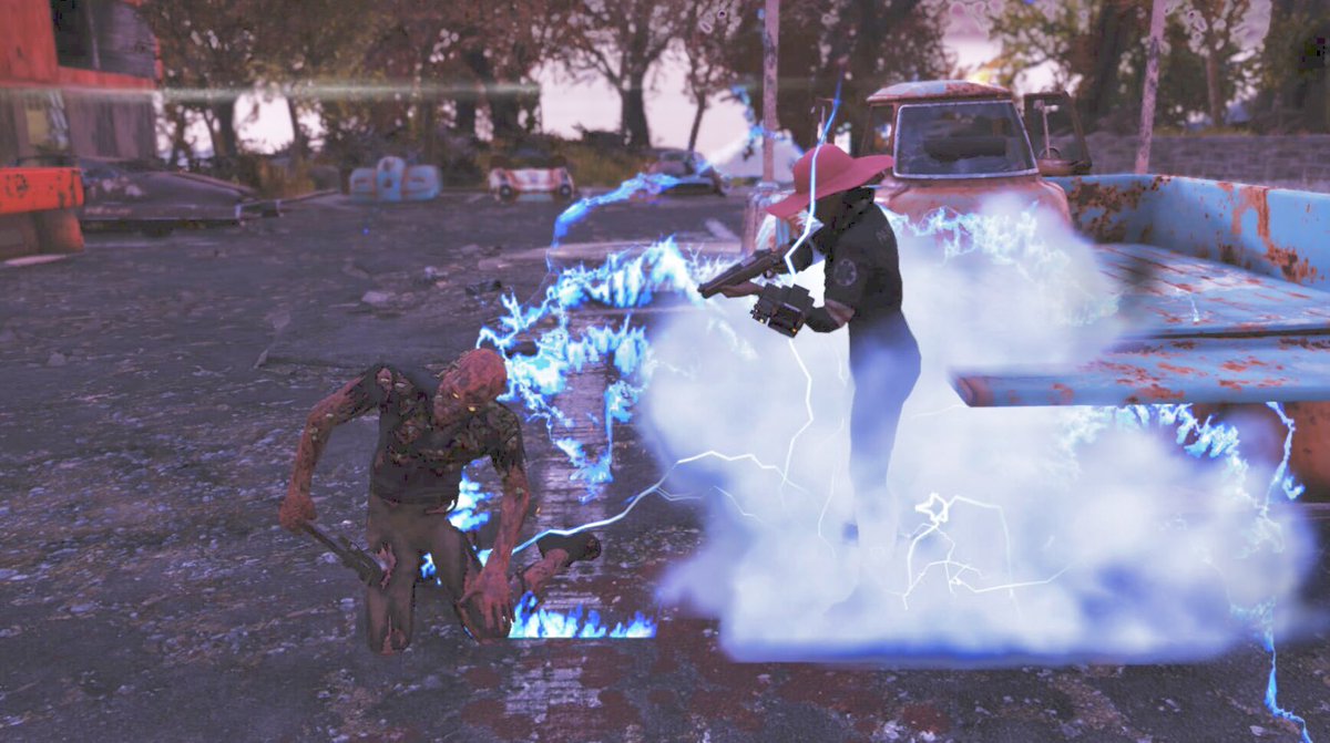CinnammmMaria's tweet image. My powers have doubled since we last met, Ghoul.
#ForceLightning
#Fallout76

@Fallout