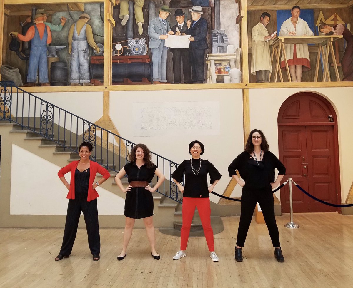 #EQxDV Many thanks and heartfelt gratitude for the most inspiring EQxD symposium yet! Still feeling the amazing ‘V’ibe!!! Cheers to our champions! <a href="/RosaSheng/">Rosa Sheng, FAIA (she/hers)</a> <a href="/LilianAsperin/">Lilian Asperin</a> <a href="/j_mandell/">Julia Mandell</a> <a href="/peezje/">Annelise Pitts</a>