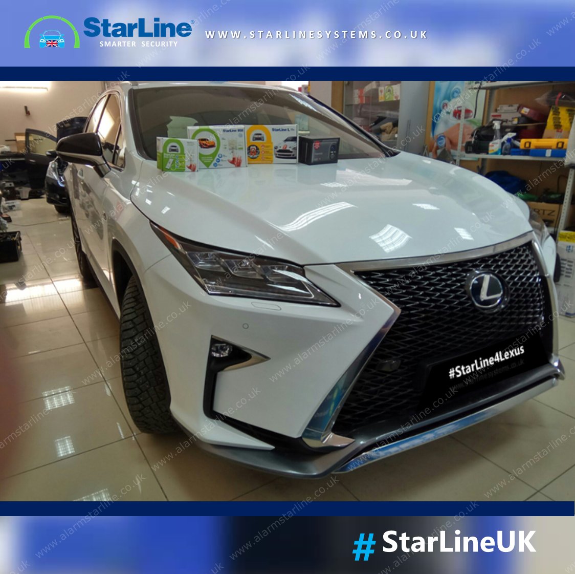 StarLineSystems's tweet photo. 2018 #LexusRX protected with the very latest in #CarSecurity - #StarLineI96 new generation digital #CarImmobiliser system... https://t.co/YbhVvj6F5T
#StarLineUK
#StarLine4Lexus
#CarSecurityUK
#LexusUK
#RX300
#CarImmobilizer
#StarLineCarAlarm
#VehicleSecurity
#AntiHijack https://t.co/1I8AvK7a2E