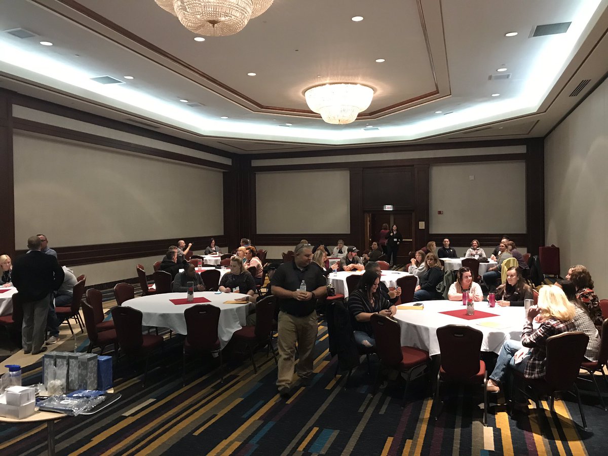 IPSTA911's tweet photo. The First Time Attendee Welcome is kicking off in the Ruby Room on the 2nd Floor. #IPSTA2018 https://t.co/IS7lTI0r0i