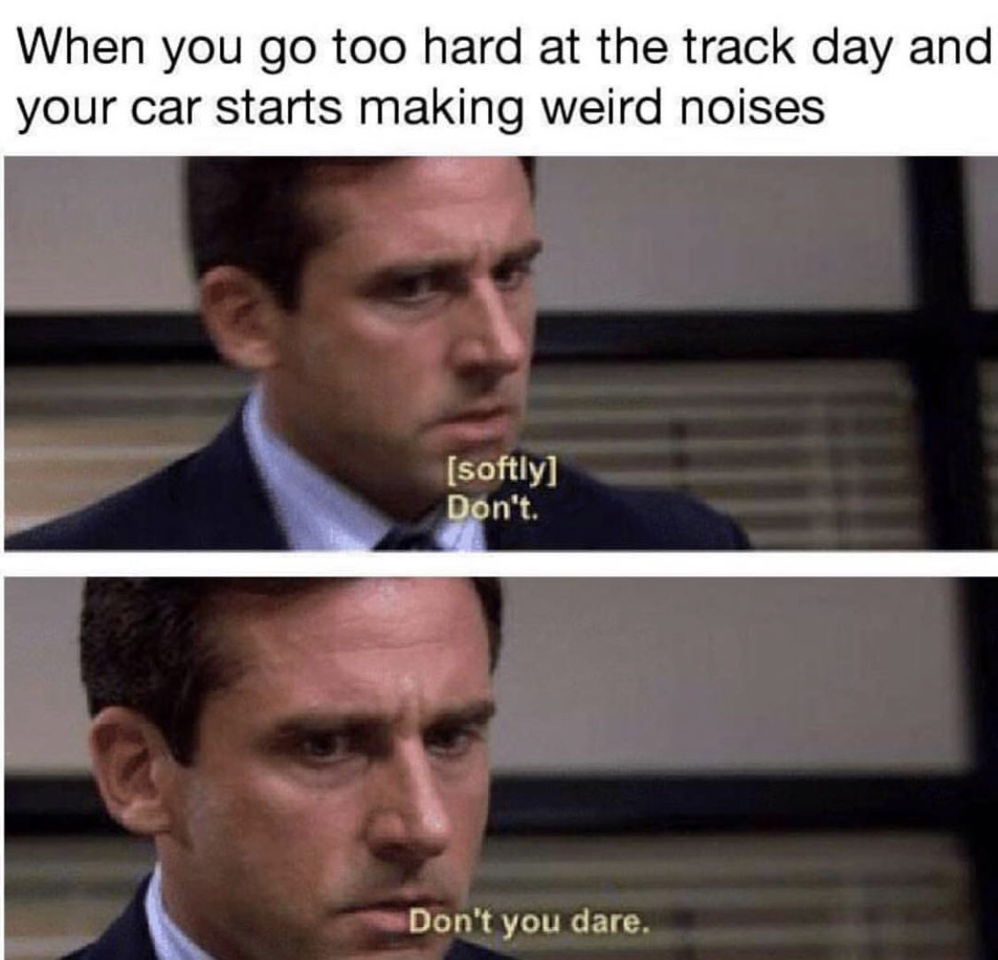 RacingFessions's tweet photo. Never a good sign https://t.co/RHQOcrrJ1s