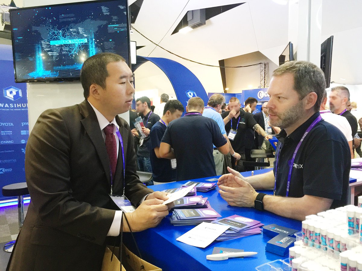 AJ, co-founder &amp; COO of INFLEUM Meets DIGITEX, a commission-free futures exchange !!!
We send our warmest support for DIGITEX's innovation