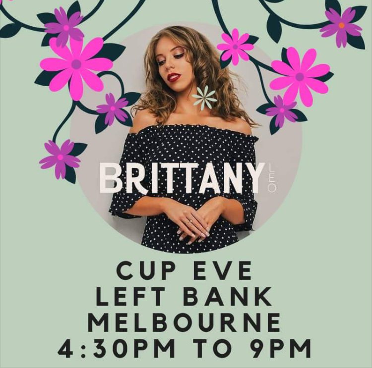 BrittanyLeo_'s tweet photo. Come and celebrate Cup Eve at Left Bank Melbourne. DJ’ing until 9pm :) #leftbankmelbourne #CupEve #MelbourneCup #gigs #singer #DJ #Melbourne #Southbank https://t.co/RfF8kkUUGs