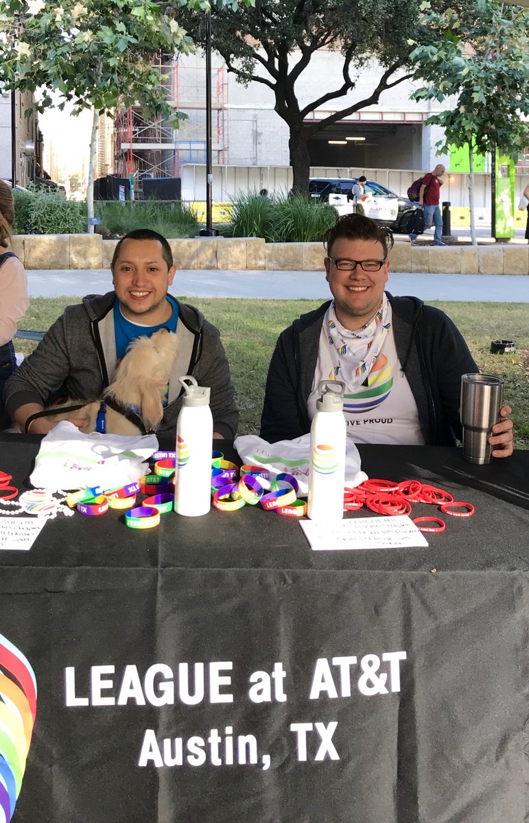 asalazar1384's tweet image. Great time at the AIDS walk this weekend! @AIDSWalkAustin always puts on a great event! Also got to see my friend Trista and meet her new puppy Ted! #aidswalkaustin #knowyourstatus #league #lifeatATT #awesomeATSD
