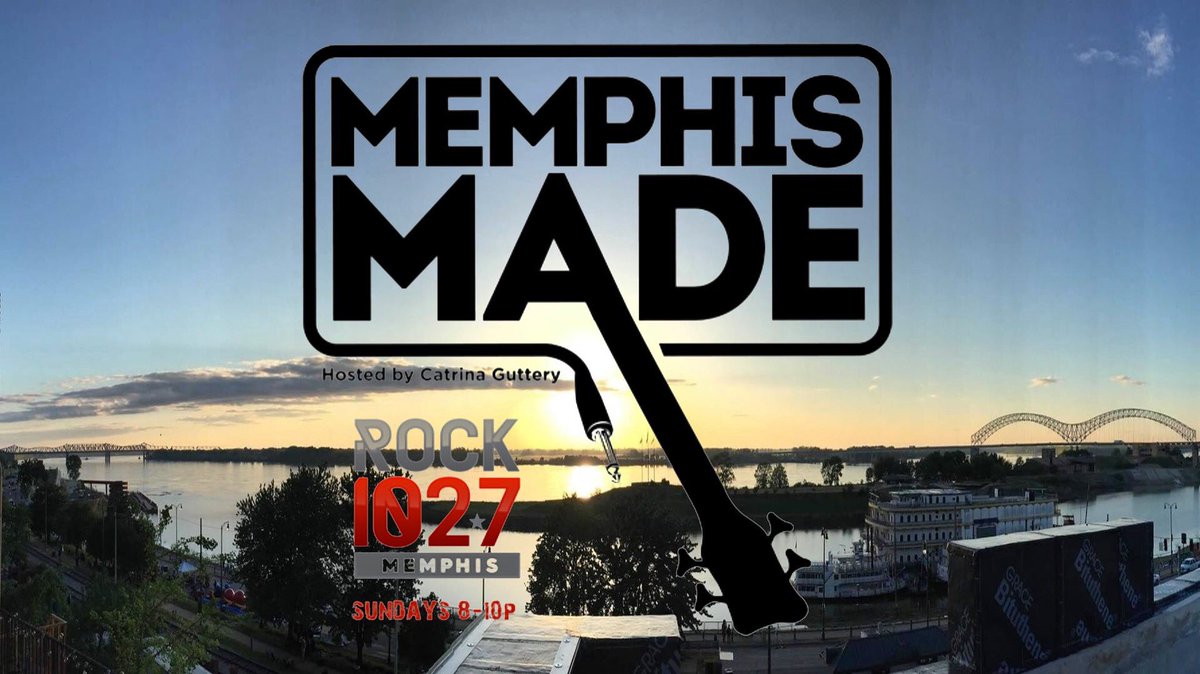 Filling the airwaves with #Memphismade Music now on @ROCK1027MEMPHIS  #lovemyjob #crankit
