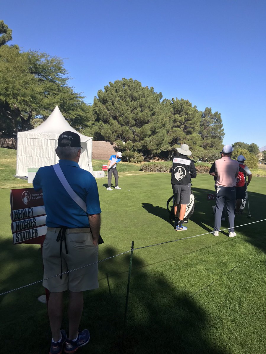 It was great getting to watch <a href="/MacHughesGolf/">Mackenzie Hughes</a> and <a href="/coreconn/">Corey Conners</a> this week at the PGA tour event Shriners in Las Vegas.