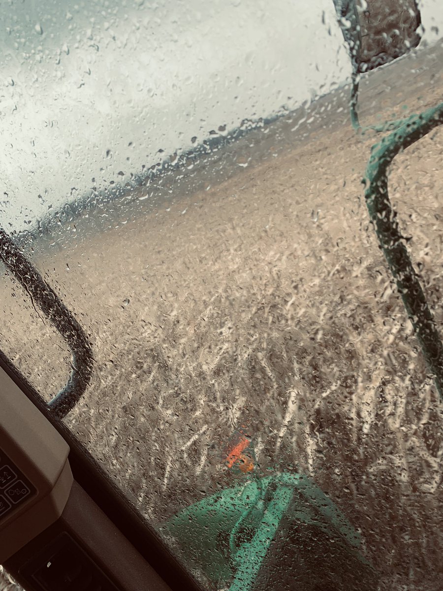 jen_ijohnson's tweet photo. Yesterday we tried taking on Mother Nature in might harvest game of getting the holding bin full before the rain comes.  Unfortunately she hit check mate before we could get it done. Now here’s to hoping it dries out sooner than later! #Harvest18 #RainRainGoAway #cornharvest https://t.co/4mbHXimyJn
