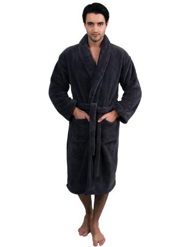 TowelSelections Mens Cotton Terry Velour Bath Towel Wrap Made in Turkey