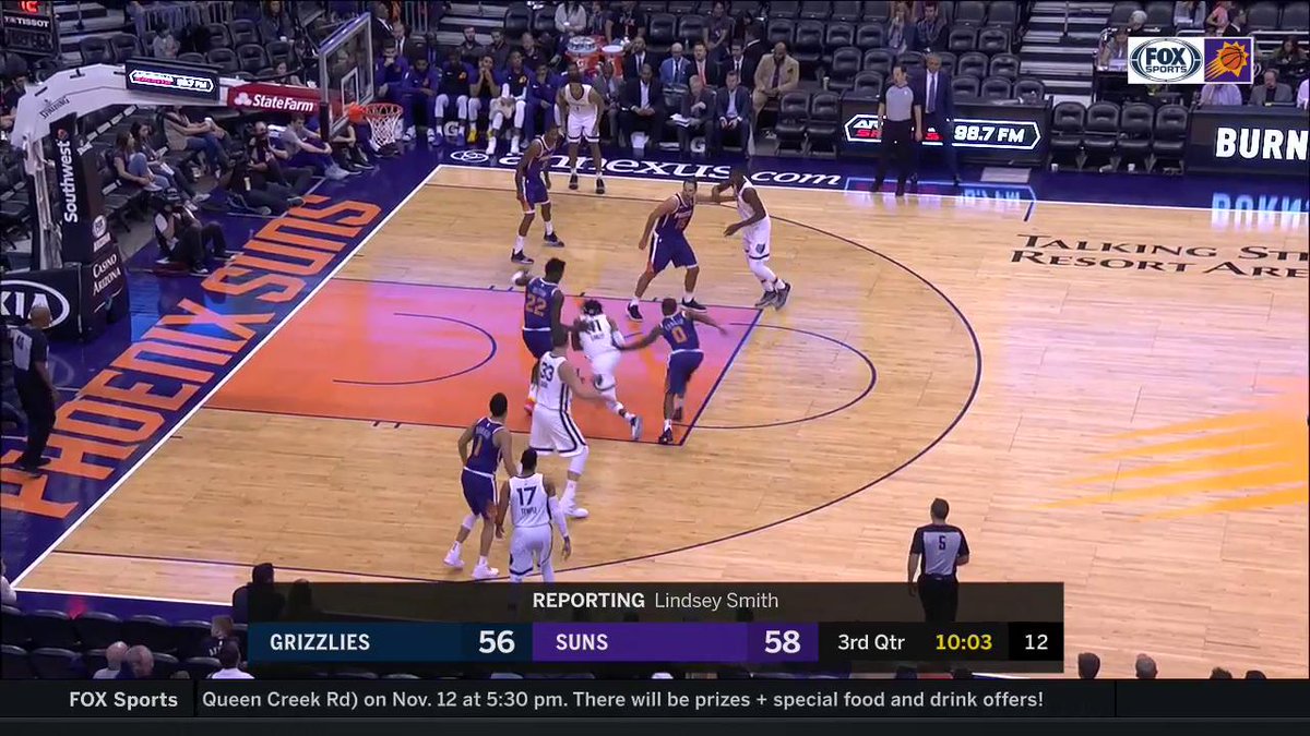 Bally Sports Arizona on Twitter "The Suns start the second half on a
