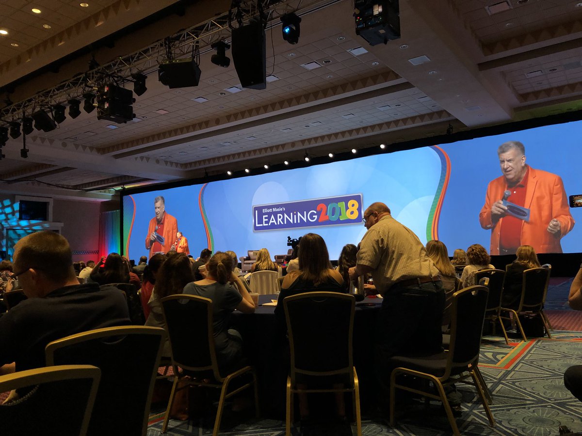 _thisfeelsright's tweet image. Enablement a big theme tonight @learning2018  .
Learners want to own their materials, they don’t want to go ‘back to school’.
Instructional designer today -in the  future the position will be :” Producer Of Learning”  #learning2018