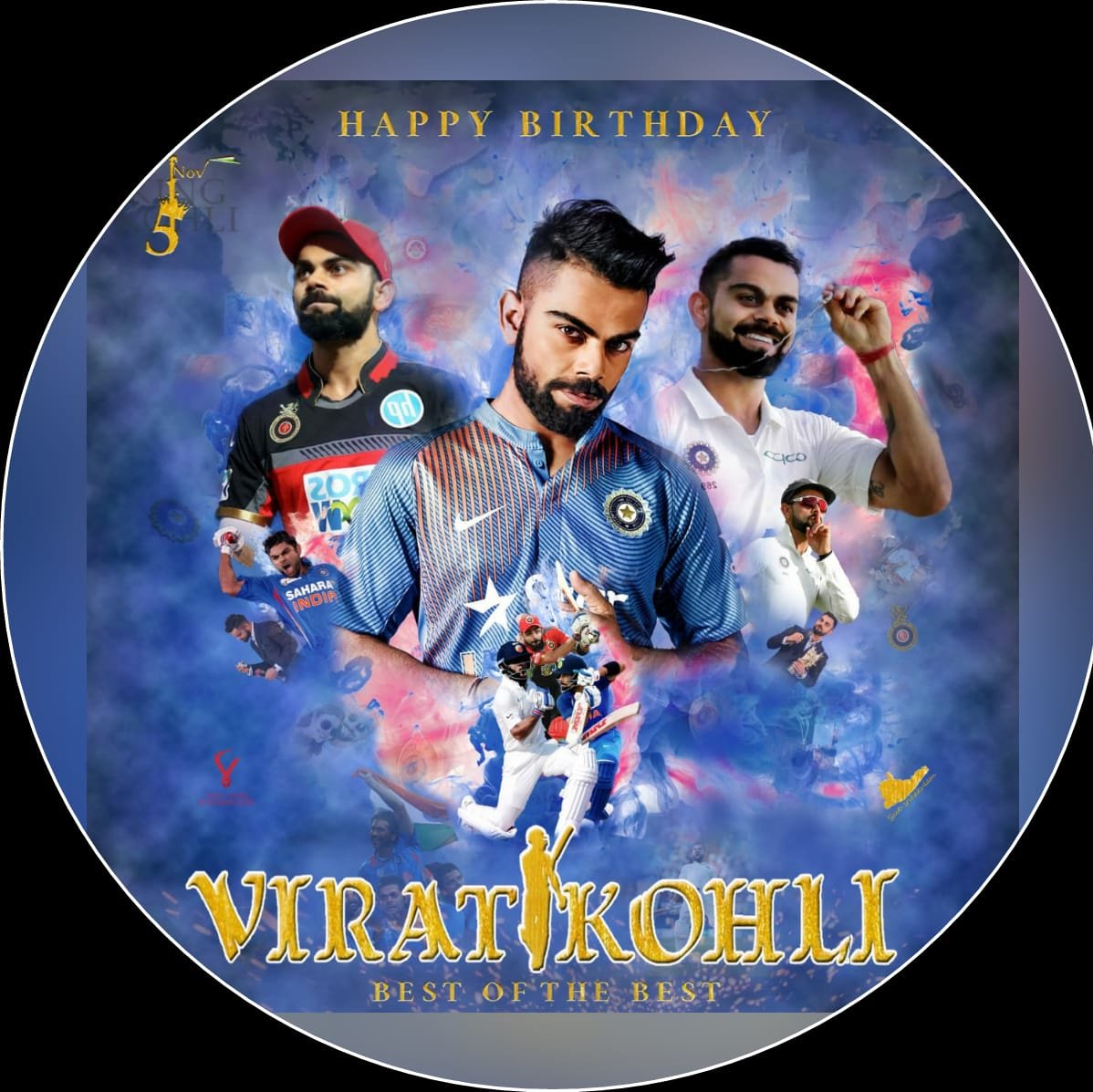 Happy birthday virat kohli   the running machine 