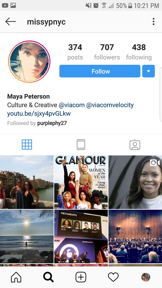 Maya PetersonIG: missypnycEntertainmentDirector of Culture & Creative Insights Group at Viacom