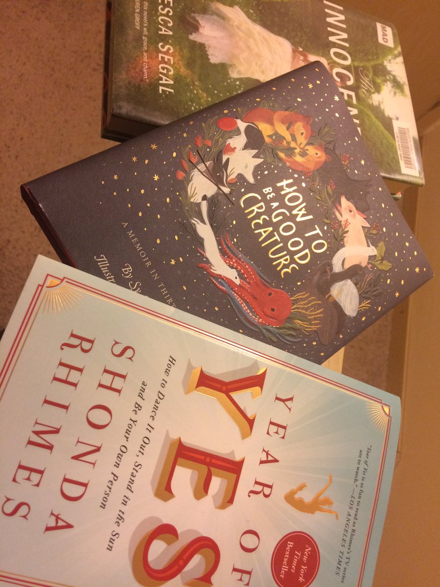 therealscripts's tweet image. My #past, #present &amp;amp; #future in regard to this week’s @ReadLikeMad #goals... three impressive #books by stellar #female writers = @francescasegal, @SyTheAuthor &amp;amp; @shondarhimes. #AmReading #BookWorm @MSNReadingProj #ReadLikeMadPrize