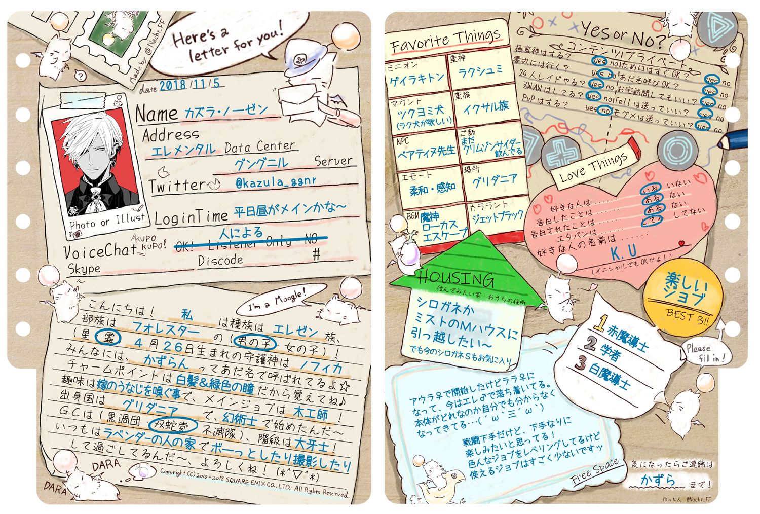 プロフ帳ばいんだー Twitter