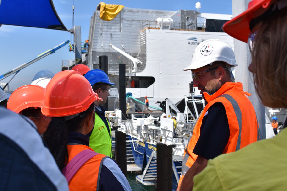 Last week Year 10 students studying our Engineering P-TECH pathway in 2019 toured the <a href="/Defence_West/">Defence West</a> (tks Paul) Australian Maritime Complex and <a href="/Austal/">Austal</a> (tks Steve). An insight of careers in #Shipbuilding and #Defenceindustry here in the West. #greatviewfromthetop <a href="/ptechaustralia/">P-TECH Australia</a>