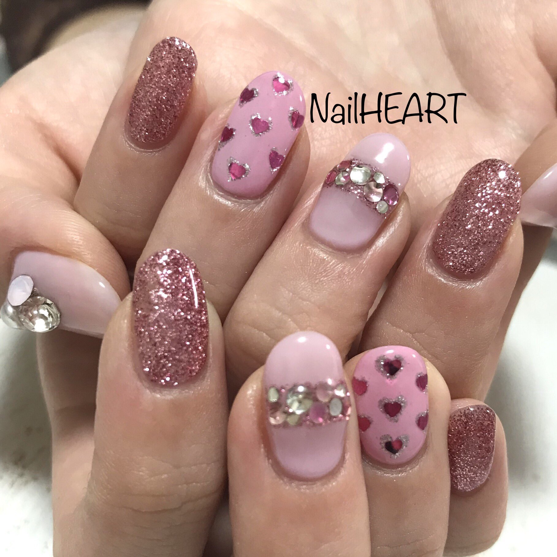 Nail Heart Miu Miu Nail 広島 ジェルネイル ミュウミュウ Miumiu マドラス T Co Afq1tf8yv4 Twitter