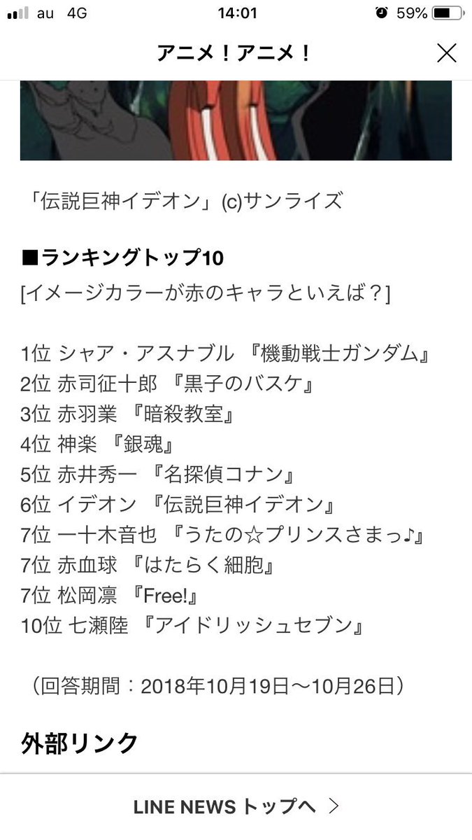 神山叶花 少女漫画系創作夢小説家 このランキングの並びすごくない 笑 わたし 赤で真っ先に浮かんだのが赤司様とりっくんだったわwww