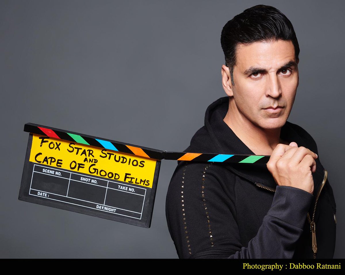 pardekpeechey's tweet image. #OfficialAnnoucement:

Fox Star Studios and Akshay Kumar’s Cape of Good Films to partner for three films all featuring @akshaykumar in the lead. Kicking off with #MissionMangal in collaboration with R Balki and directed by Jagan Shakti. Shooting starts mid-Nov 2018.

@Akkistaan